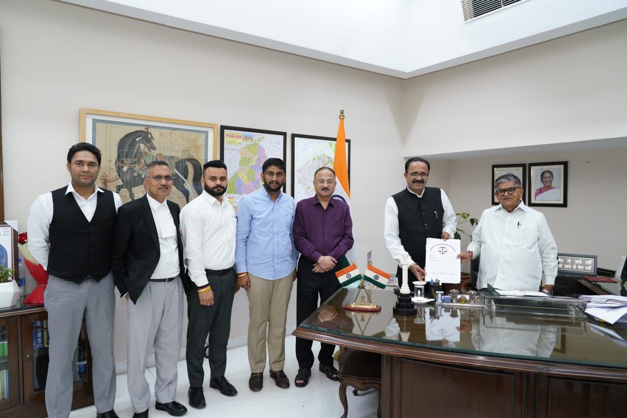 Meeting with His Excellency Sh Gulab Chand Kataria 